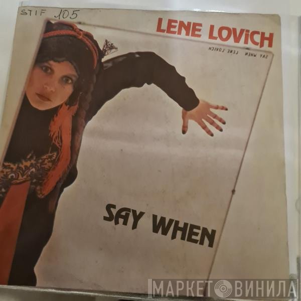 Lene Lovich  - Say When