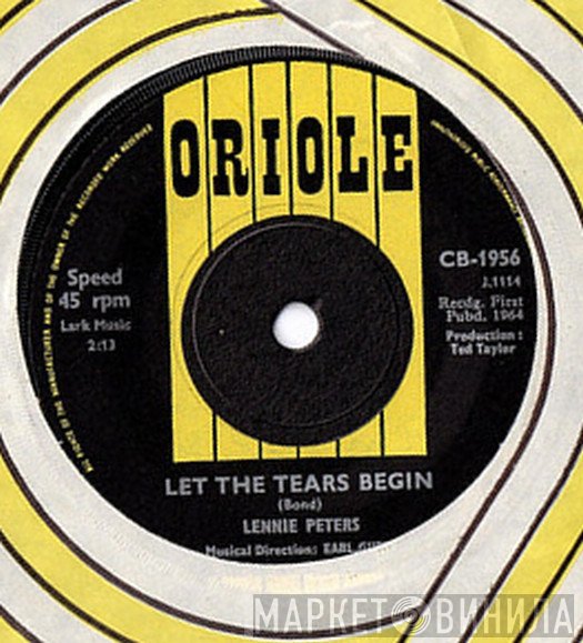 Lennie Peters - Let The Tears Begin