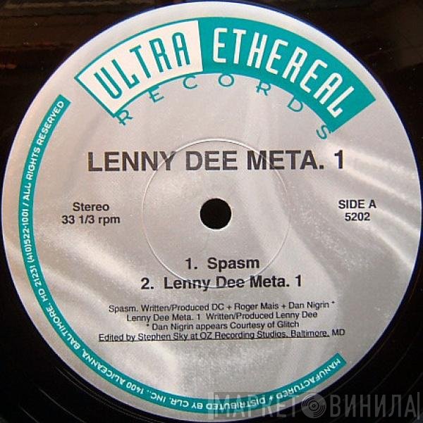 Lenny Dee, Nebula Nine, Spasm  - Spasm / Meta. 1 / Hypnotic Trance