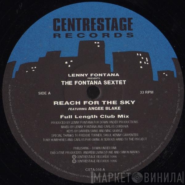 Lenny Fontana, Angee Blake, The Fontana Sextet - Reach For The Sky