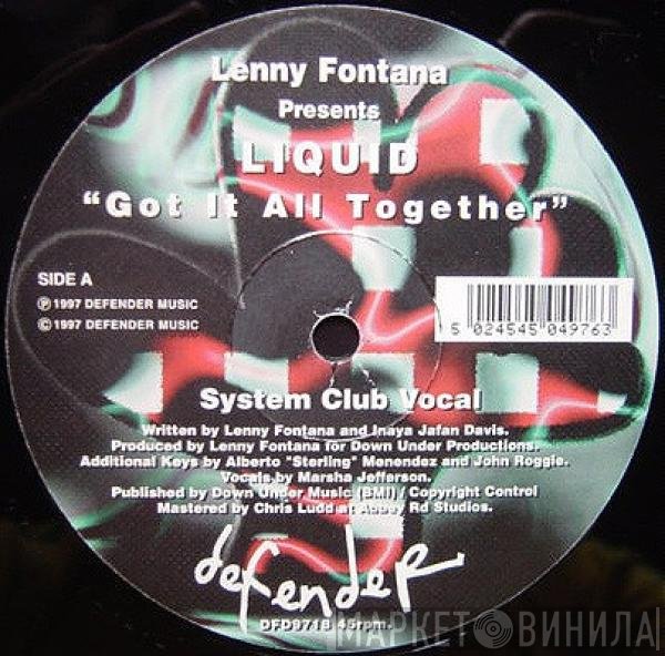 Lenny Fontana, Liquid  - Got It All Together
