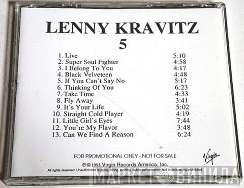 Lenny Kravitz  - 5