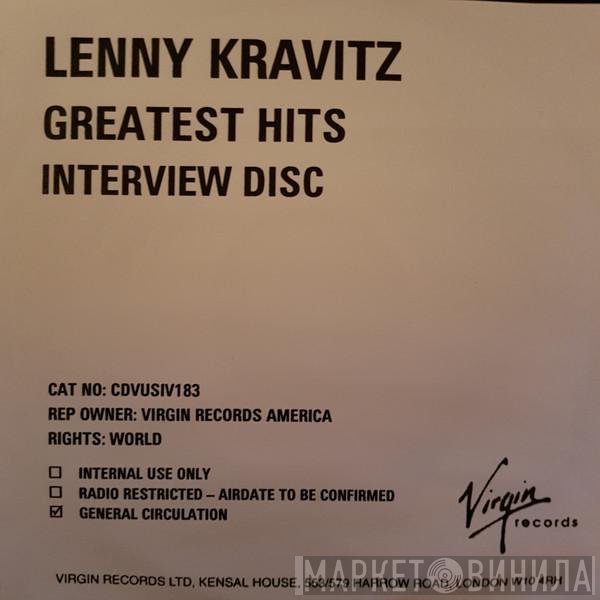 Lenny Kravitz  - Interview Disc