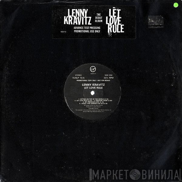 Lenny Kravitz  - Let Love Rule