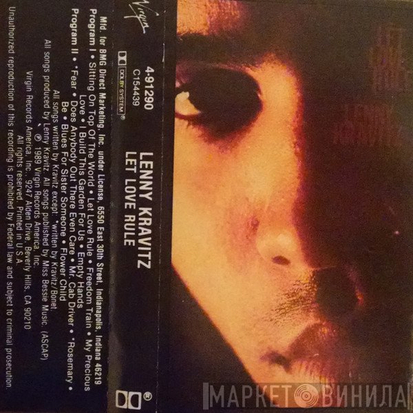 Lenny Kravitz  - Let Love Rule
