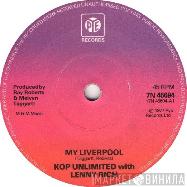 Lenny Rich, Kop Unlimited - My Liverpool