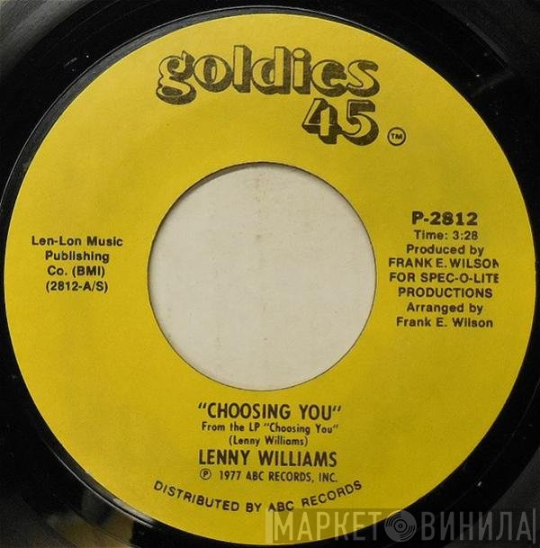 Lenny Williams  - Choosing You