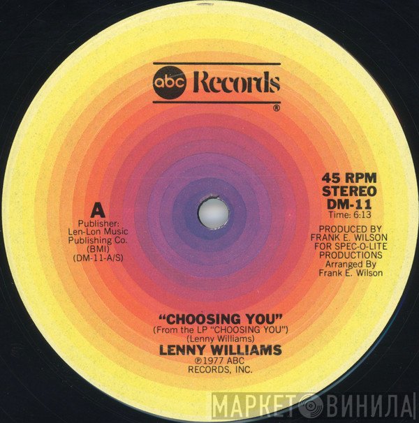 Lenny Williams  - Choosing You