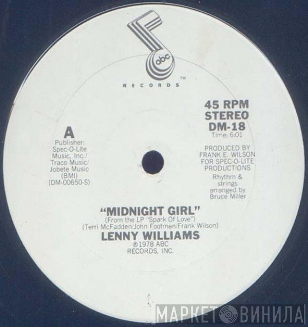 Lenny Williams  - Midnight Girl