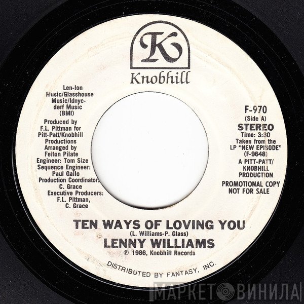Lenny Williams - Ten Ways Of Loving You