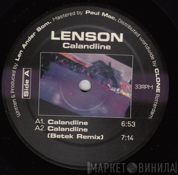 Lenson  - Calandline