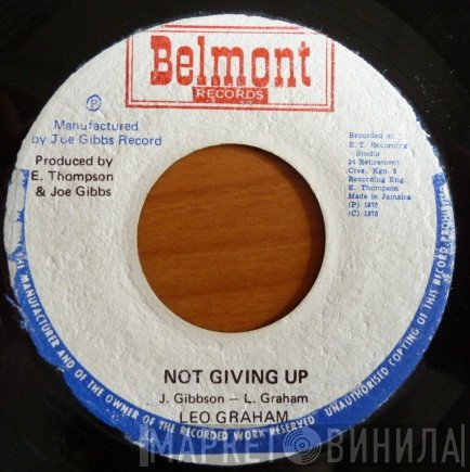 Leo Graham  - Not Giving Up