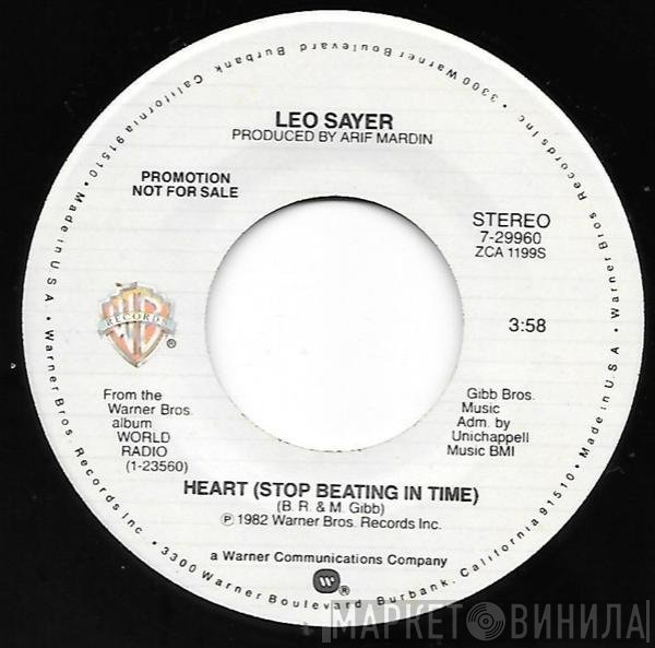 Leo Sayer  - Heart (Stop Beating In Time)