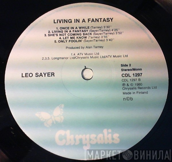 Leo Sayer  - Living In A Fantasy