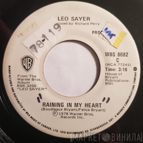 Leo Sayer  - Raining In My Heart