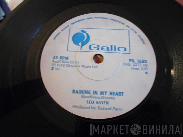 Leo Sayer  - Raining In My Heart