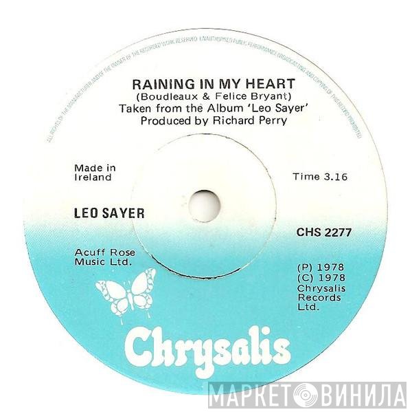 Leo Sayer  - Raining In My Heart