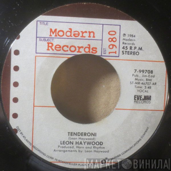 Leon Haywood  - Tenderoni