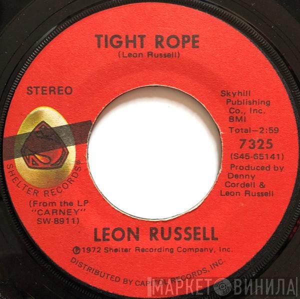 Leon Russell  - Tight Rope / This Masquerade