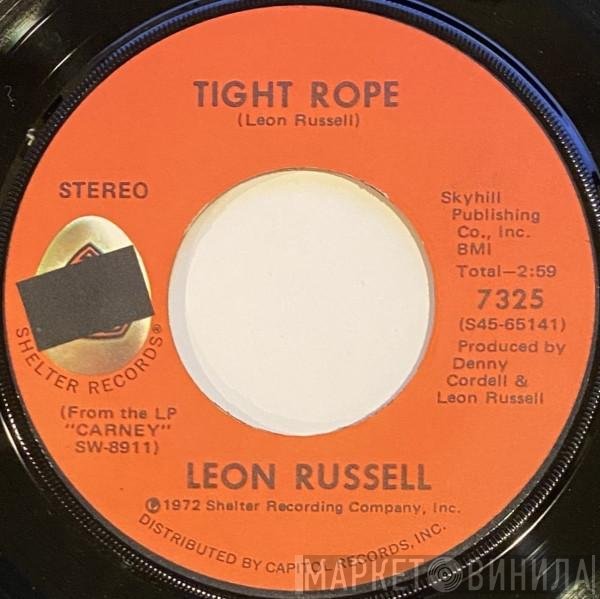 Leon Russell  - Tight Rope / This Masquerade