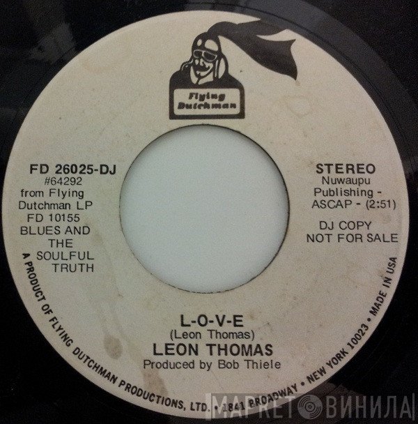Leon Thomas - L-O-V-E / Boom-Boom-Boom