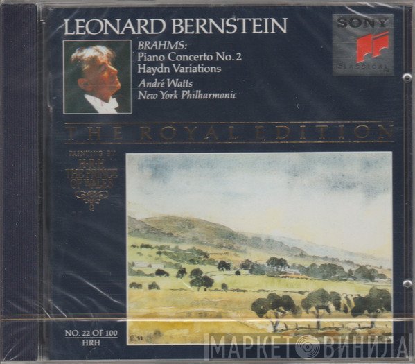 Leonard Bernstein, Johannes Brahms, The New York Philharmonic Orchestra, André Watts - Piano Concerto No. 2 In B Flat / Haydn Variations