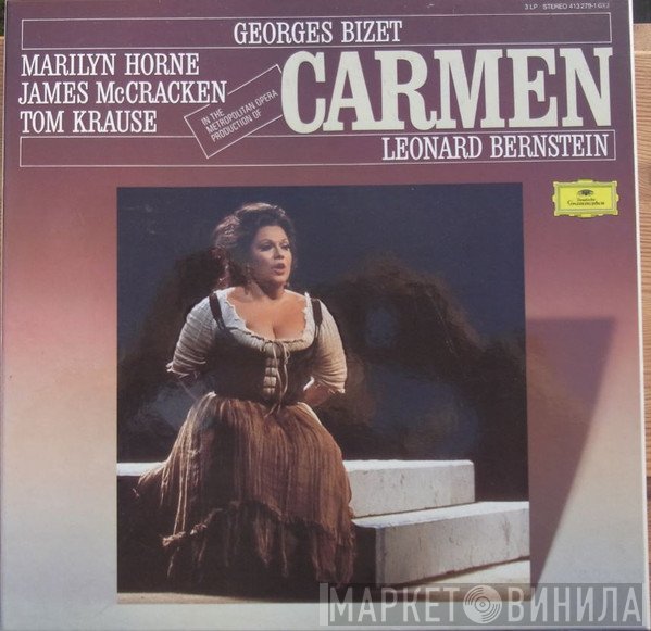 Leonard Bernstein, Georges Bizet, Marilyn Horne, Metropolitan Opera Chorus, James McCracken, The Metropolitan Opera House Orchestra - Carmen