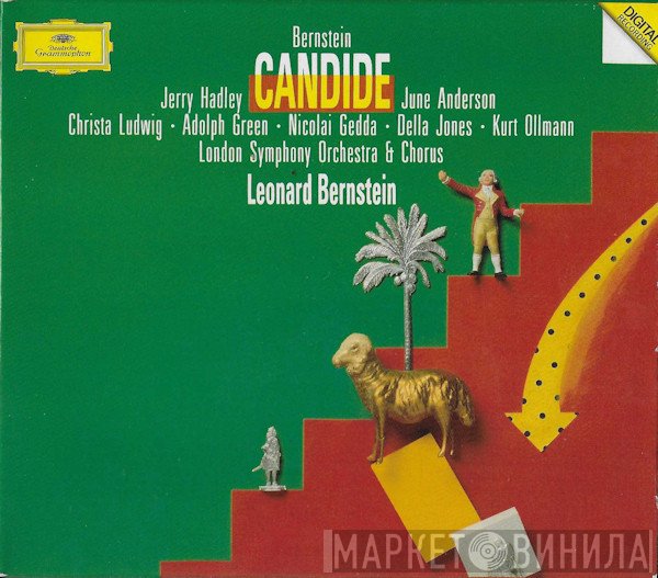 Leonard Bernstein - Jerry Hadley, June Anderson, Christa Ludwig, Adolph Green, Nicolai Gedda, Della Jones, Kurt Ollmann, The London Symphony Orchestra & London Symphony Chorus, Leonard Bernstein  - Candide