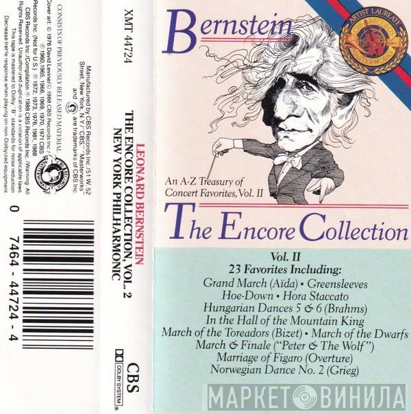 Leonard Bernstein, The New York Philharmonic Orchestra  - The Encore Collection, Vol. II
