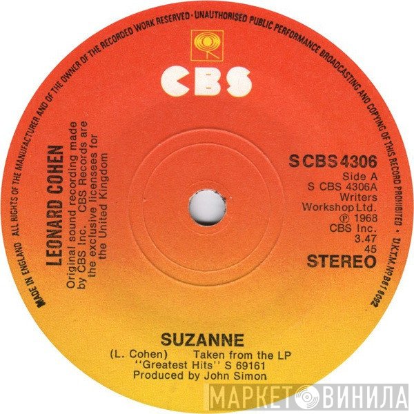 Leonard Cohen - Suzanne