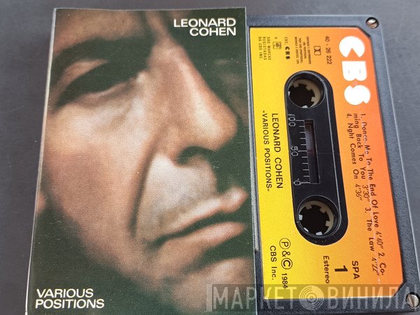 Leonard Cohen  - Various Positions