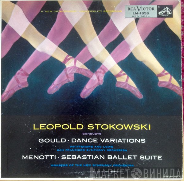 Leopold Stokowski Conducts Morton Gould, Gian Carlo Menotti  - Dance Variations / Sebastian Ballet Suite
