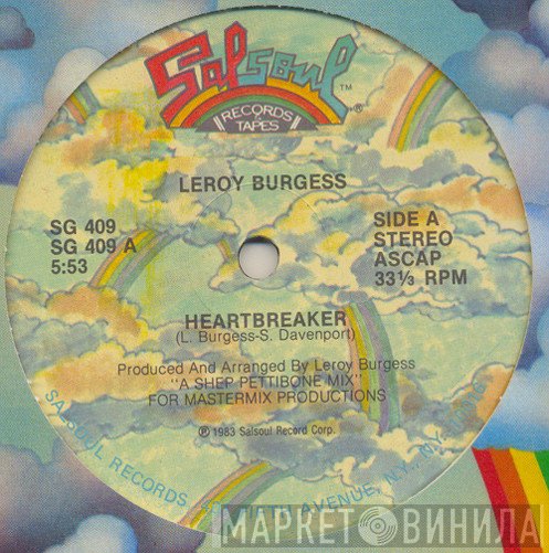 Leroy Burgess  - Heartbreaker / Stranger