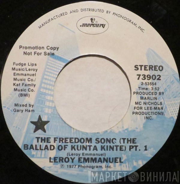 Leroy Emmanuel - The Freedom Song (The Ballad Of Kunta Kinte)
