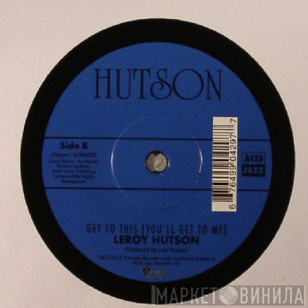 Leroy Hutson - Now That I Found You