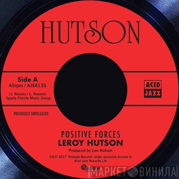 Leroy Hutson  - Positive Forces