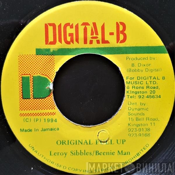 Leroy Sibbles / Beenie Man  - Original Full Up