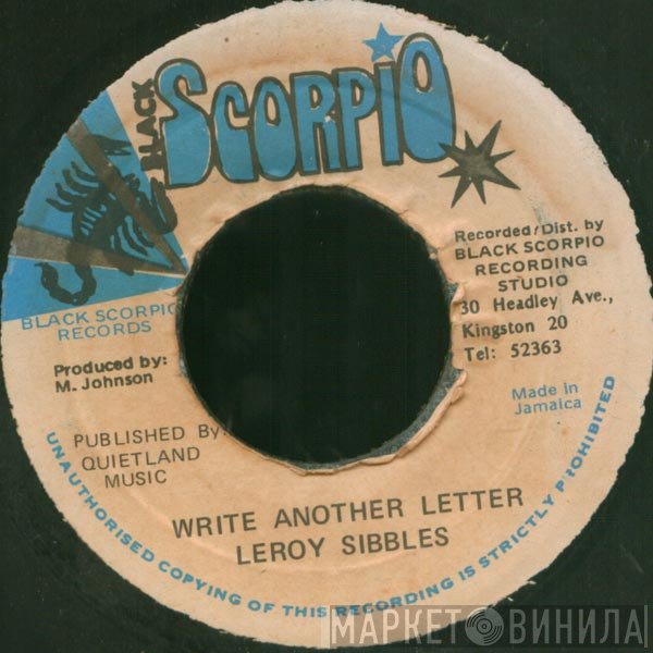 Leroy Sibbles  - Write Another Letter