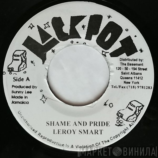 Leroy Smart, Dennis Alcapone - Shame And Pride / Six Million Dollar Man