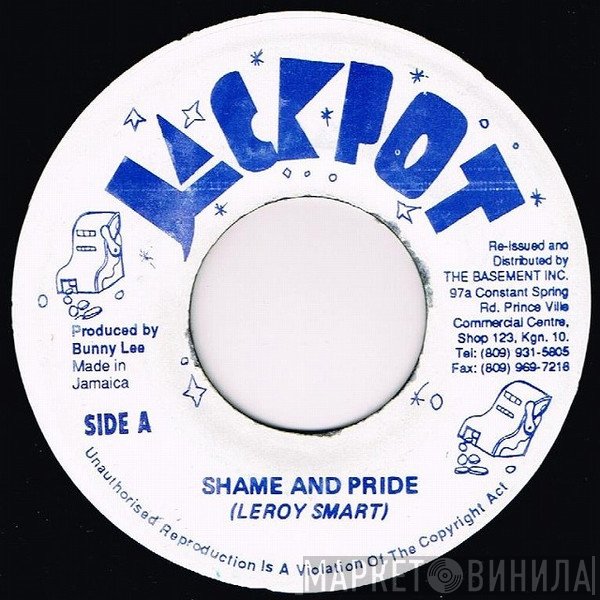 Leroy Smart, Dennis Alcapone - Shame And Pride / Six Million Dollar Man
