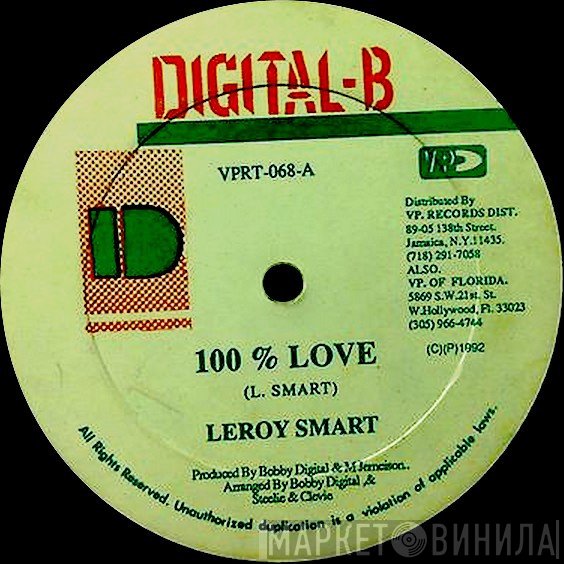 Leroy Smart  - 100% Love
