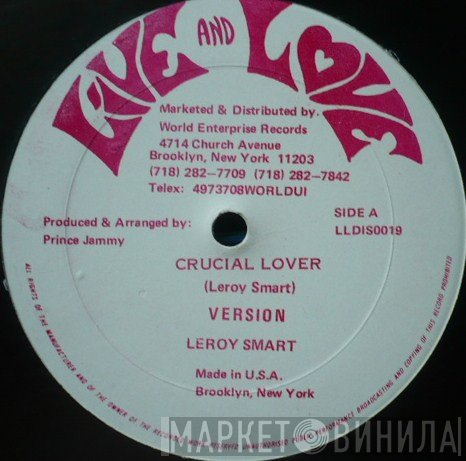 Leroy Smart - Crucial Lover / Cream Of The Crop