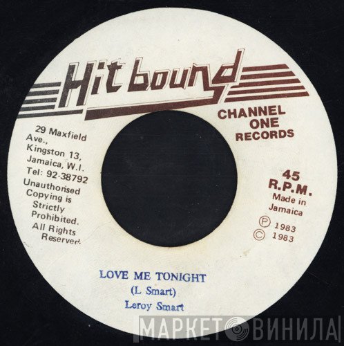 Leroy Smart - Love Me Tonight