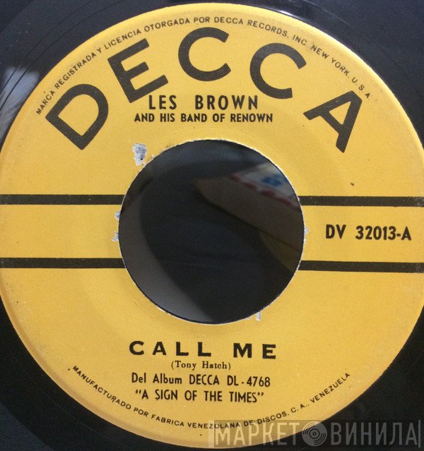 Les Brown And His Band Of Renown  - Call Me / Reza