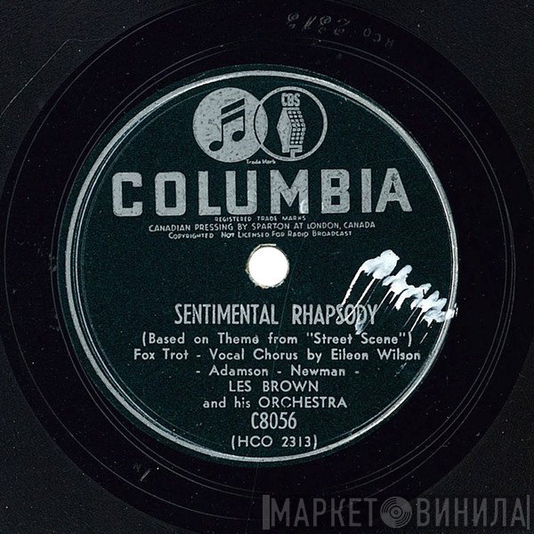 Les Brown And His Orchestra  - Sentimental Rhapsody / Jumpy Stumpy