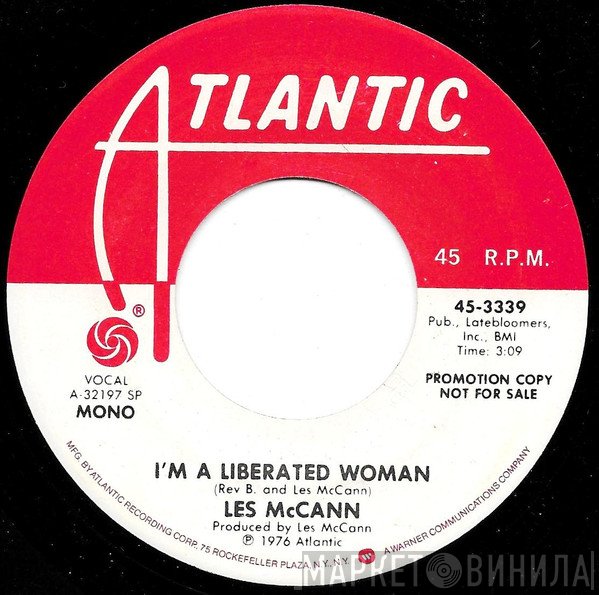 Les McCann - I'm A Liberated Woman