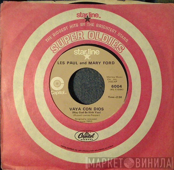 Les Paul & Mary Ford - Vaya Con Dios / How High The Moon