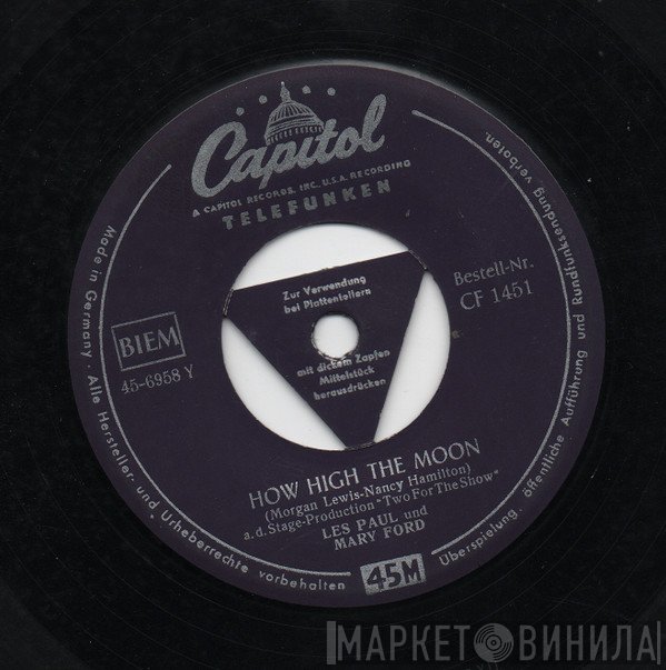 Les Paul, Les Paul & Mary Ford - How High The Moon