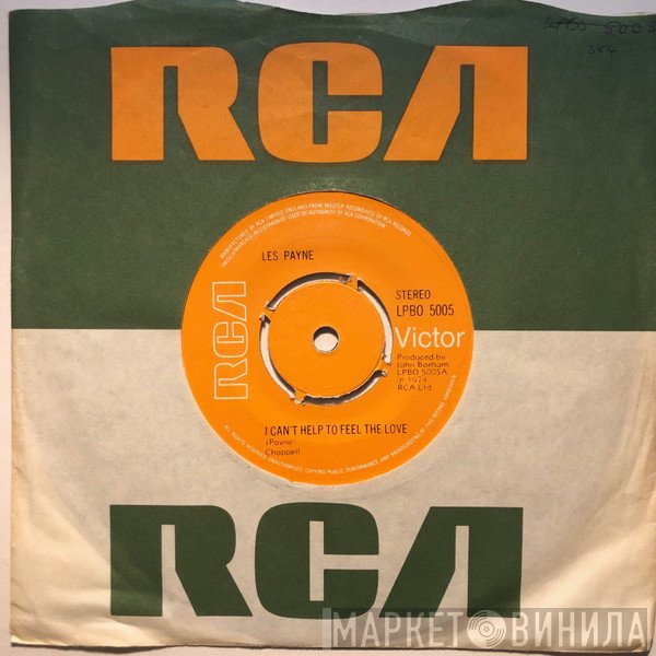 Les Payne - I Can't Help To Feel The Love