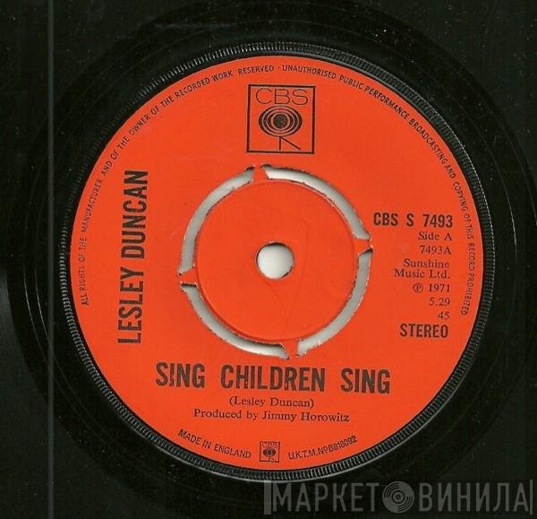 Lesley Duncan - Sing Children Sing